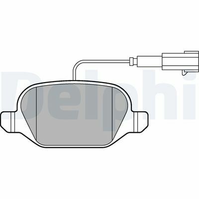 Fiat 500C 1.4 2009-2014 Delphi Arka Balata