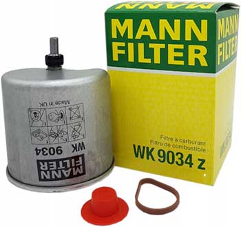 Citroen C5 1.6HDi 2012-2014 MANN Yakıt Filtresi