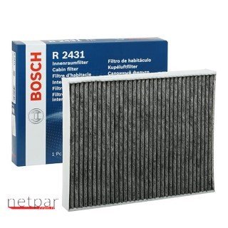 Volkswagen Touareg 2.5TDI 2003-2010 Bosch Karbonlu Polen Filtresi