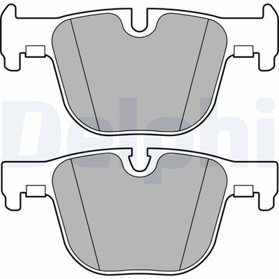BMW 3 F30 340i 3.0 2015-2018 Delphi Arka Balata