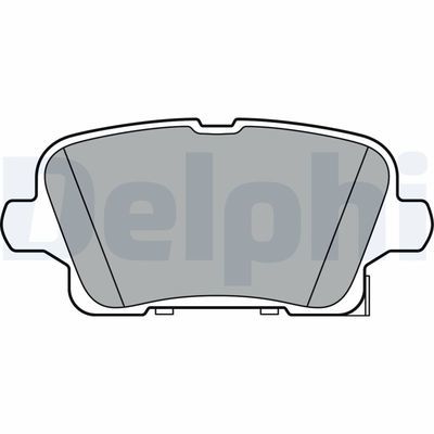 Opel Insignia B 1.5 2017-2025 Delphi Arka Balata