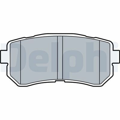 Kia Rio 1.6CRDi 2005-2011 Delphi Arka Balata