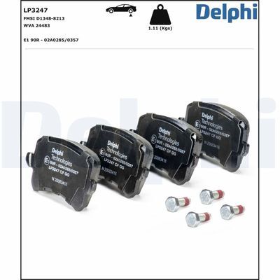 Seat Altea 1.6 2004-2010 Delphi Arka Balata