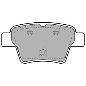 Peugeot 207 1.6 2007-2009 Delphi Arka Balata