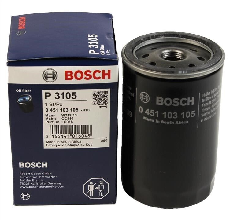 Mercedes 190 Serisi (201) E 2.0 1985-1993 Bosch Yağ Filtresi NETPARP3105