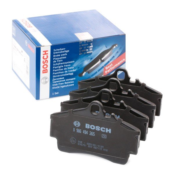 Porsche Cayman 3.4S 2005-2009 Bosch Arka Balata WVA21792
