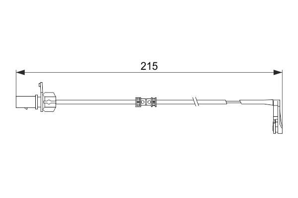 Audi A7 2.0TFSI 2014-2018 Bosch Arka Balata Fişi