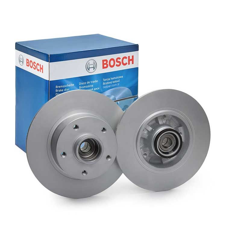 Renault Megane 4 1.2 2015-2021 Bosch Arka Disk Rulmanlı 260mm 2 Adet