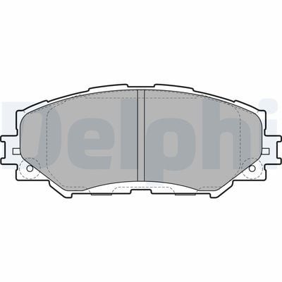 Toyota Auris 1.3 2008-2009 Delphi Ön Balata NETPAR24336