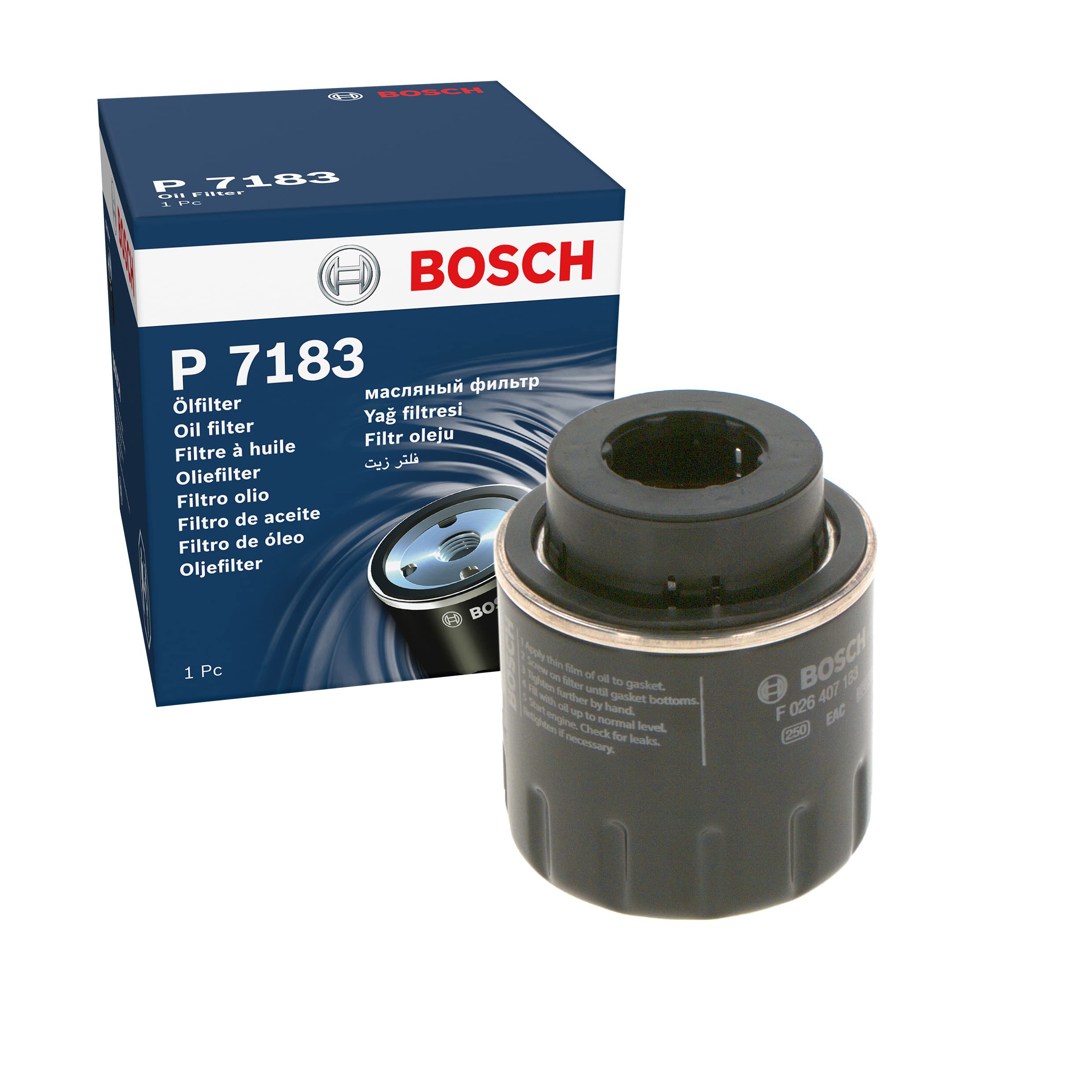 Skoda Fabia 1.4TSI 2012-2014 Bosch Yağ Filtresi NETPARP7183