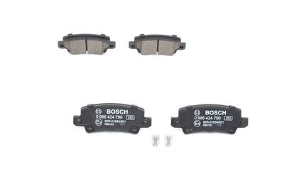 Toyota Corolla 1.6 2001-2007 Bosch Arka Balata WVA23816