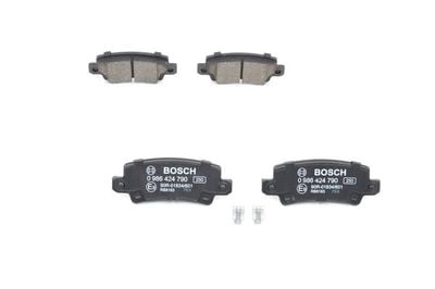 Toyota Corolla 1.4D4D 2002-2007 Bosch Arka Balata NETPAR23816