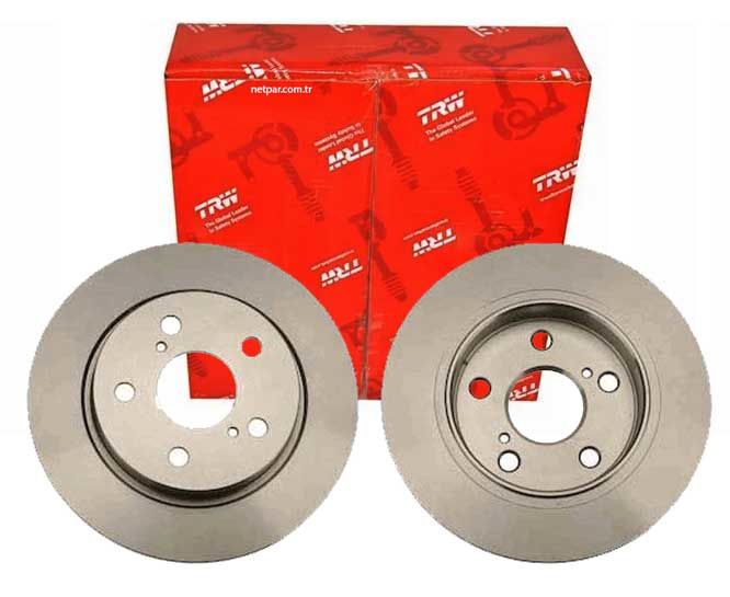 Toyota Auris 1.6 2007-2019 TRW Arka Disk 2 Adet