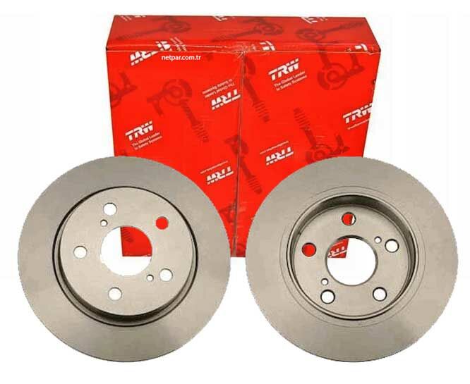 Toyota Auris 1.3 2008-2019 TRW Arka Disk 2 Adet