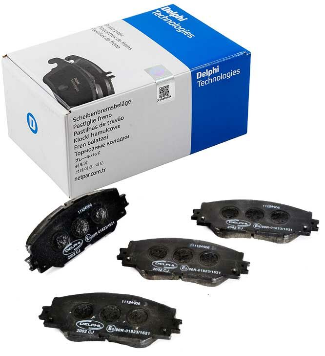 Toyota Auris E15 (06-12) 1.6 2006-2012 Delphi Ön Balata NETPAR24336