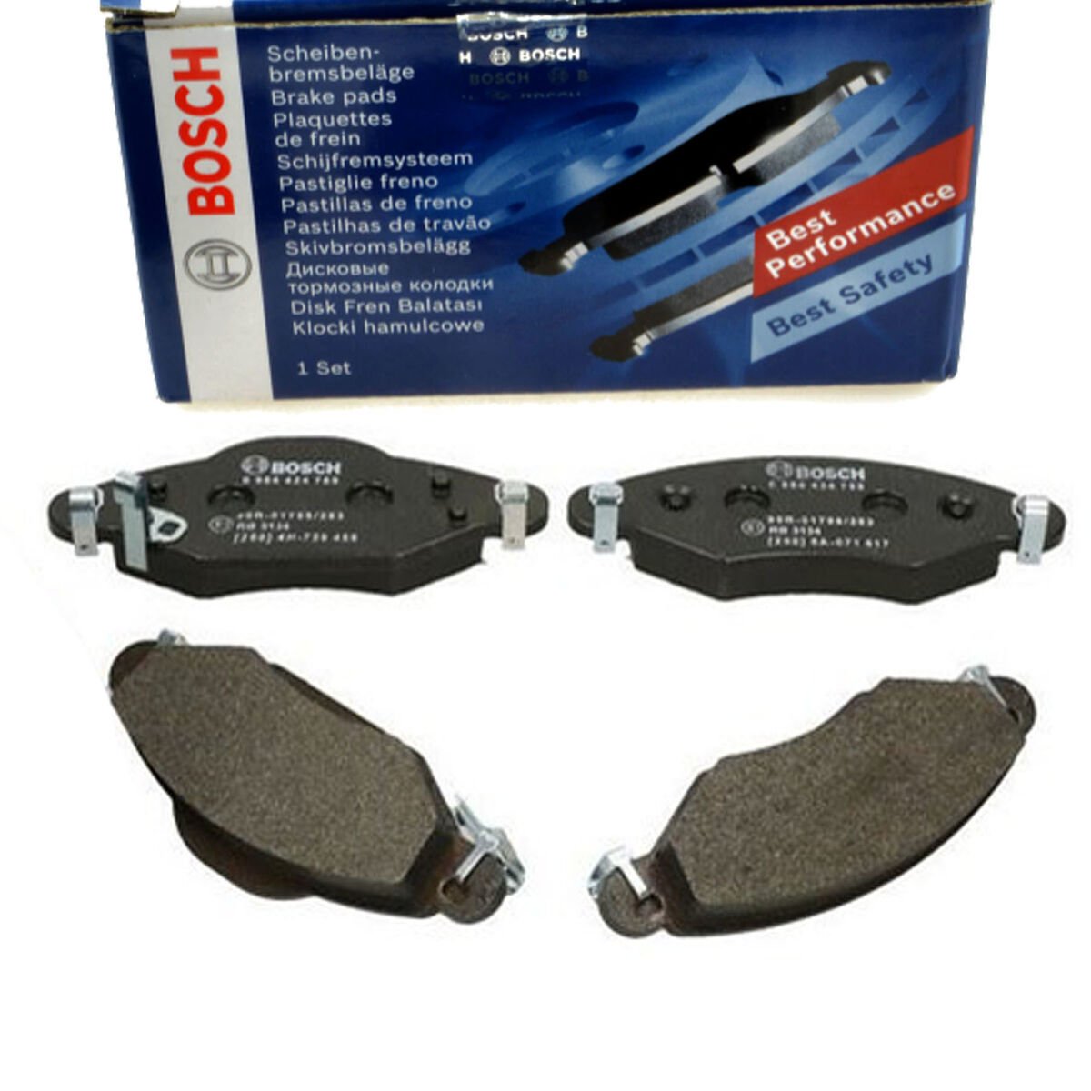 Toyota Yaris 1.0 1999-2005 Bosch Ön Balata WVA 23340