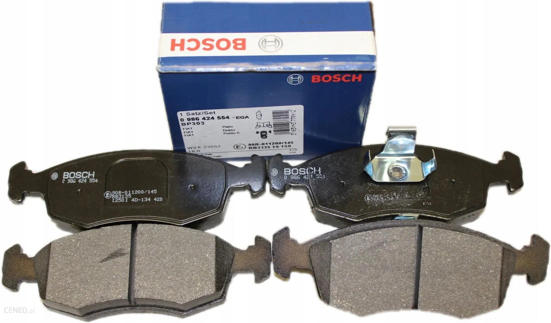 Fiat Doblo 1.9D 2000-2005 Bosch Ön Balata 23552