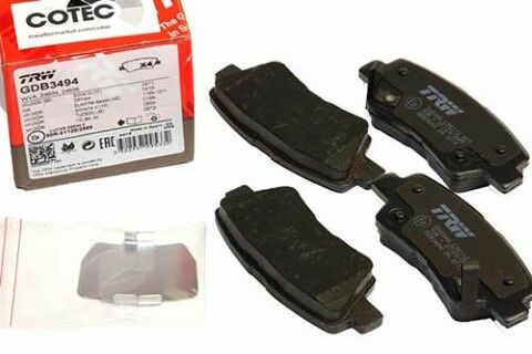 Kia Rio 1.2 2011-2017 TRW Arka Balata 24934