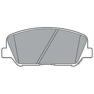 Hyundai i30 1.6 2011-2015 Delphi Ön Balata WVA24915