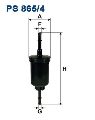 Ford Fiesta 1.4 2001-2008 FILTRON Benzin Filtresi