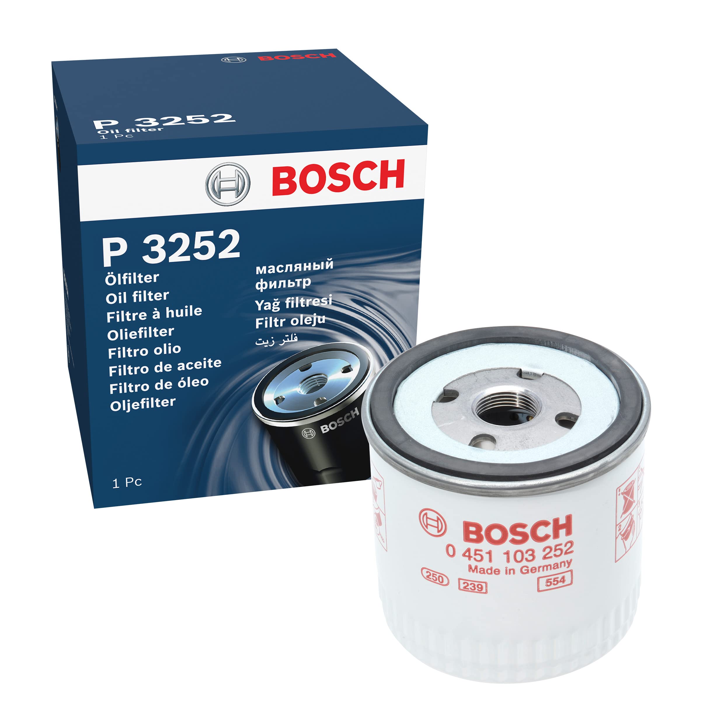 Ford Focus 1 1.8TDCi 2001-2005 Bosch Yağ Filtresi NETPARP3252