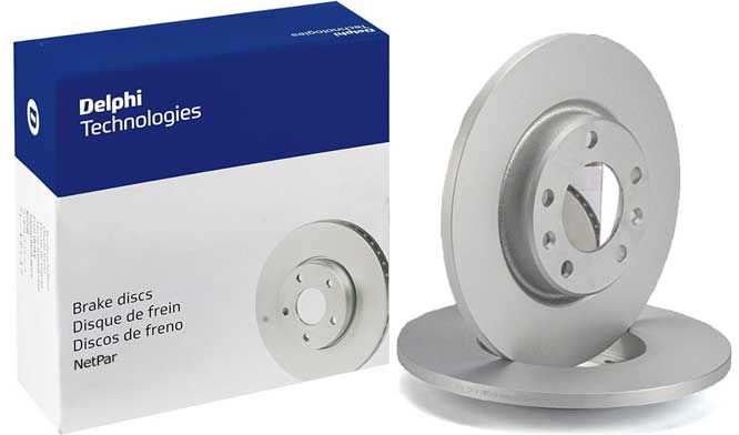 Peugeot 308 1.2 2014-2021 Delphi Arka Disk 268mm 2 Adet