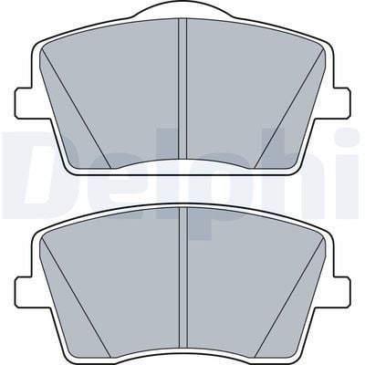 Volvo XC40 1.5 T2 2019-2025 Delphi Ön Balata NETPAR26127