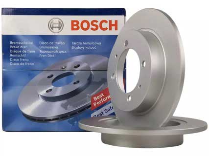 Mitsubishi Spacestar 1.6 2001-2004 Bosch Arka Disk 260mm 2 Adet