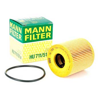 Citroen Jumper 2.2HDi 2006-2016 MANN Yağ Filtresi