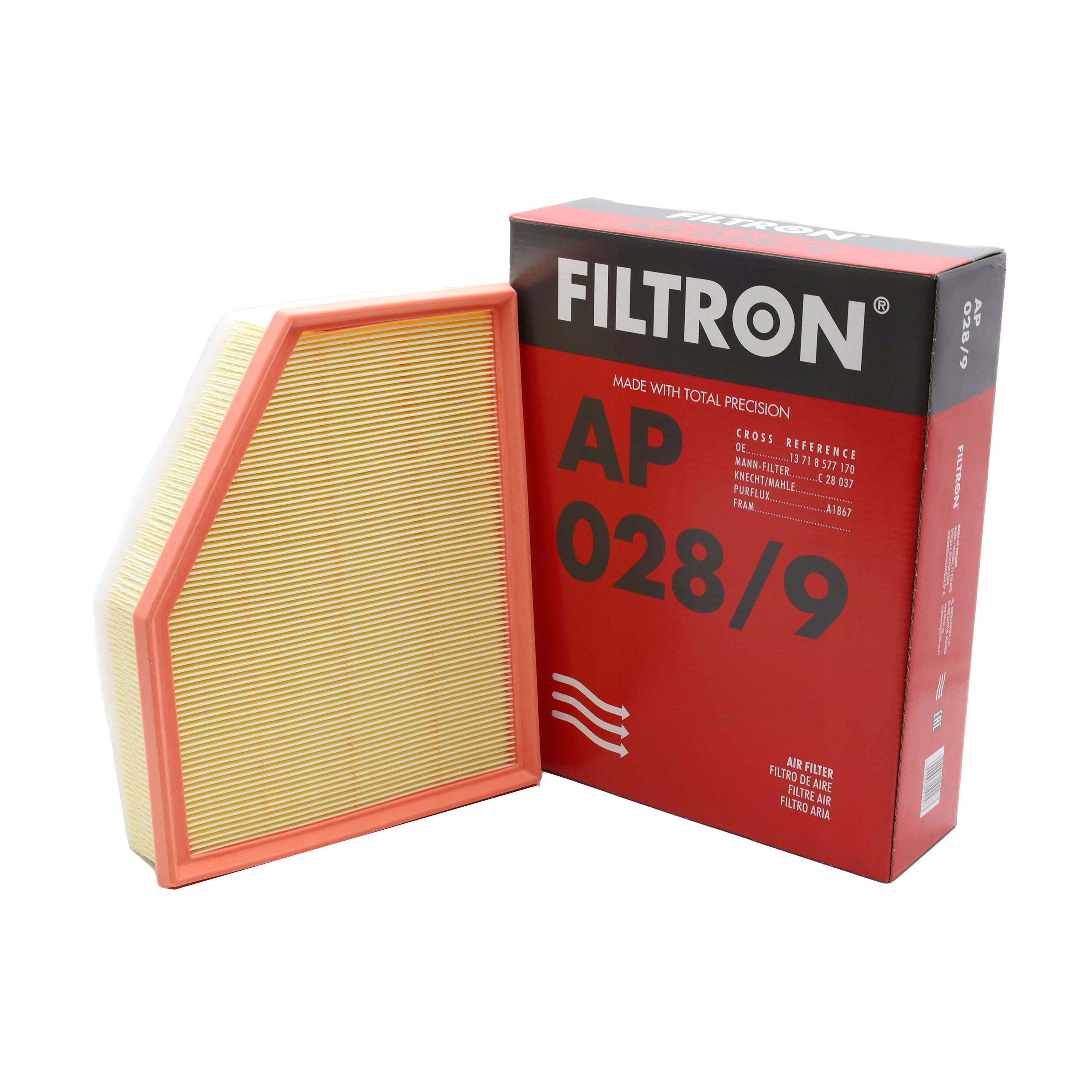 BMW 5 G30 520i 1.6 2017-2020 FILTRON Hava Filtresi