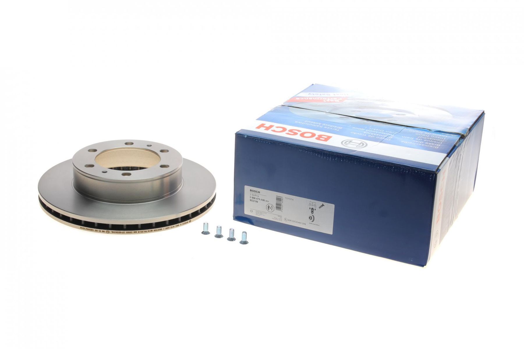 Toyota Hilux 3.0D4D 2006-2015 Bosch Ön Disk 298mm 2 Adet
