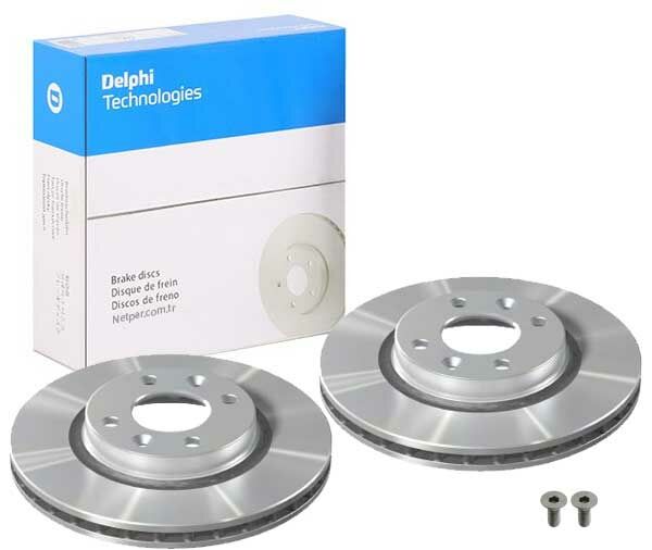 Renault Taliant 1.0Tce 100 ECO 2021-2025 Delphi Ön Disk 258mm NETPAR4570 2 Adet