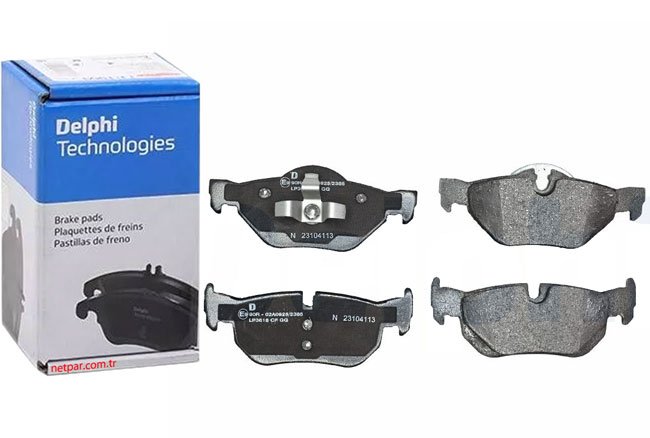 BMW 3 E90 318d 2.0 2007-2011 Delphi Arka Balata 23927