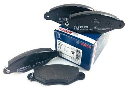 Renault Kangoo 1 1.9D 1998-2008 Bosch Ön Balata WVA21980