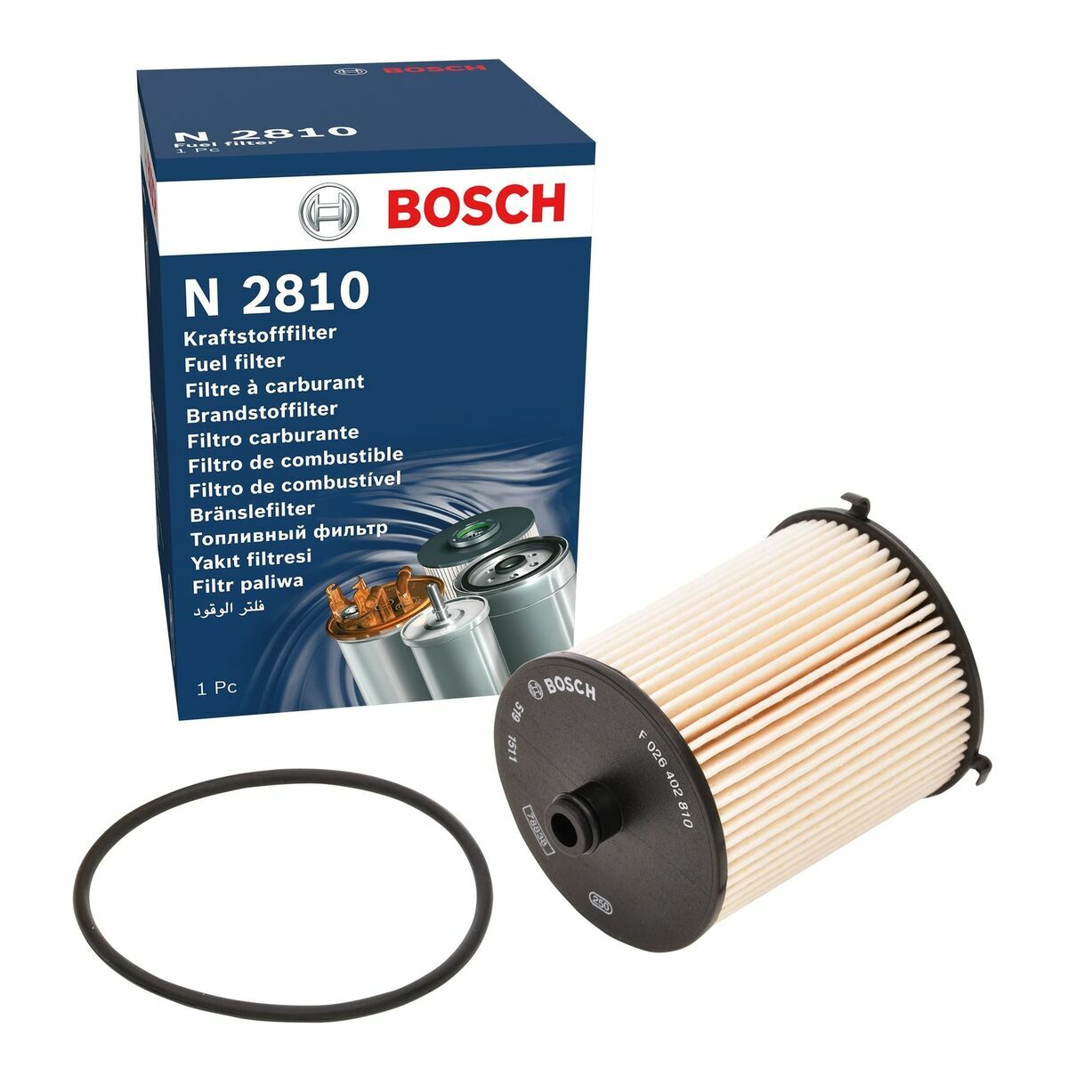 Toyota Yaris P13 (11-20) 1.4 D4D 2011-2014 Bosch Mazot Filtresi N2810