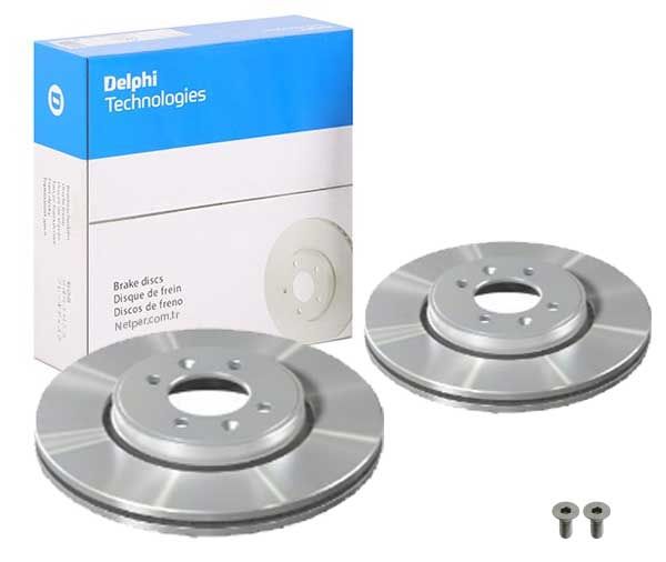 Renault Captur 1.2 2013-2019 Delphi Ön Disk 280mm 2 Adet