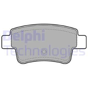 Citroen C4 Picasso 1.6THP 2010-2013 Delphi Arka Balata