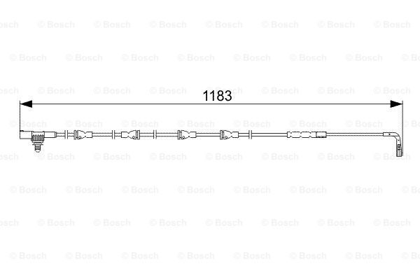 Land Rover Range Rover Sport 3.6TD 2007-2013 Bosch Arka Balata Fiş