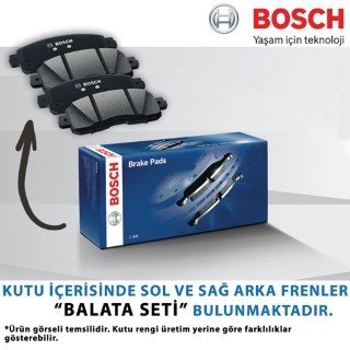 Porsche Macan 2.0 2015-2018 Bosch Arka Balata