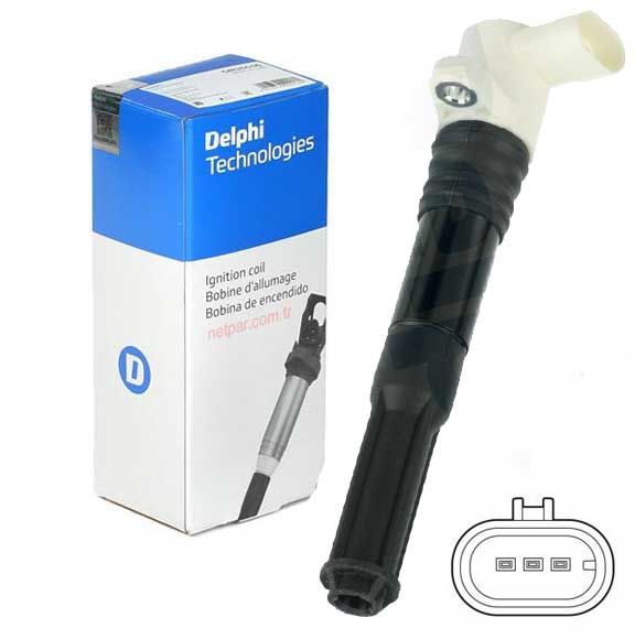 Fiat Punto Evo 1.4 2009-2011 Delphi Ateşleme Bobini