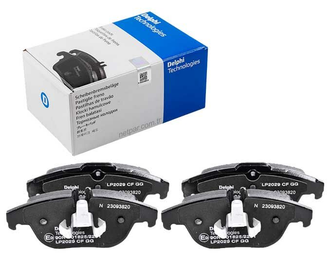Mercedes C Serisi (204) C180 1.6 Kompressor 2008-2014 Delphi Arka Balata 24253