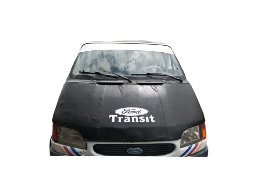 Ford Transit Kaput Örtüsü Maskesi Branda Yazılı 1993-2001
