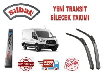 Yeni Transit Silecek Süpürge Takımı Silbak 2014-2018