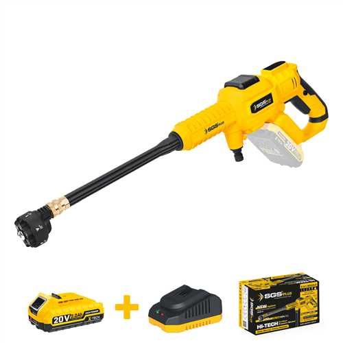 SGS5410 AKÜLÜ BASINÇLI YIKAMA MAKİNESİ SETİ 30 BAR 435 PSI 1*2.0Ah