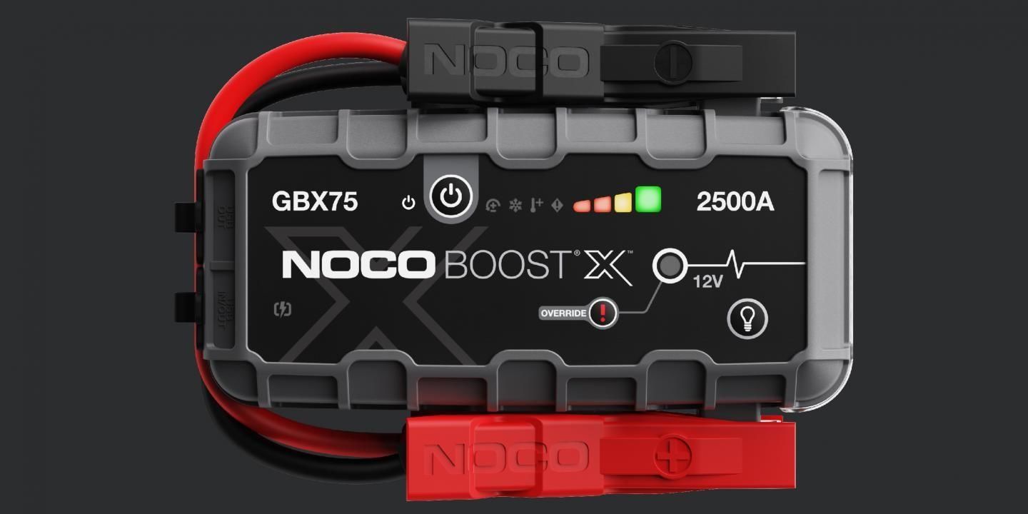 Noco Boost X GBX75 12V 2500 Amper Lityum Akü Takviye + Powerbank + Led Lamba + Eva Çanta