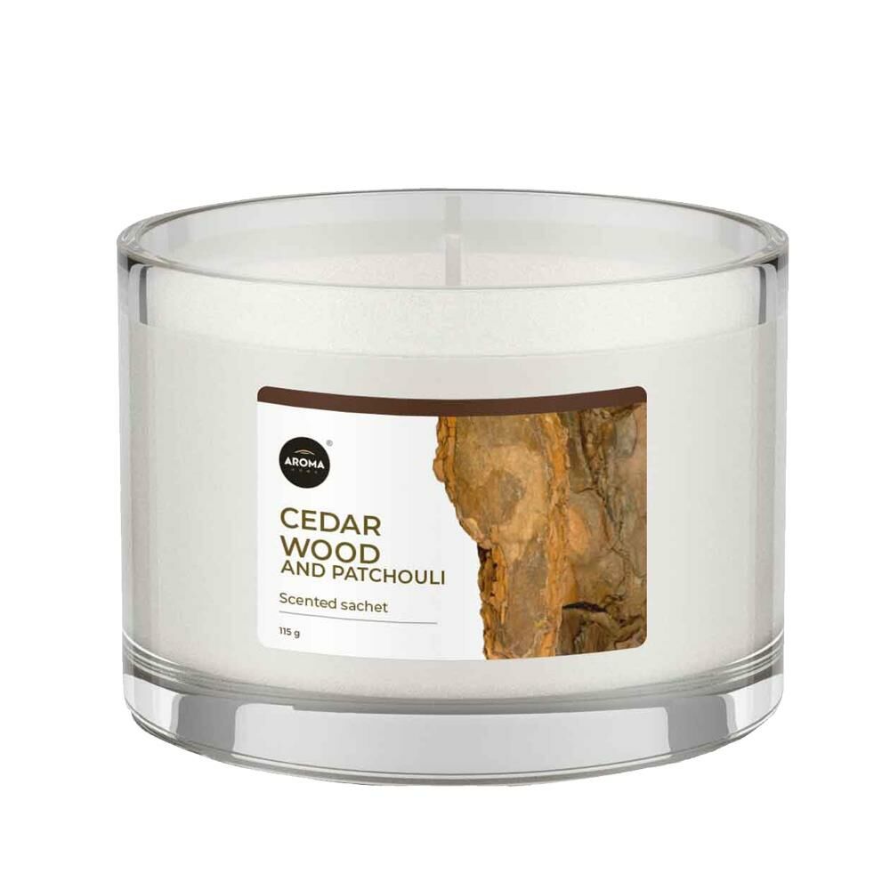 Aroma Basic Line Kokulu Mum Cedar wood with patchouli 115gr.