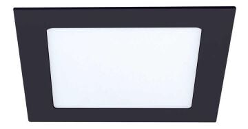 LD452 Siyah Slim Kare LED Panel 9W (3000K)(5 ADET)