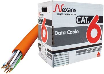 CAT6 UTP 4x2x23 AWG LSOH %100 BAKIR 305 METRE DATA KABLOSU