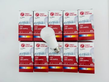 15W LED AMPUL 6500K (10 ADET)