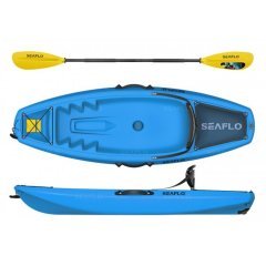 Seaflo Tek Kişilik Genç Kano Mavi 55 kg Taşıma Kapasiteli